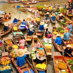 Pijaca na vodi, Damnoen Saduak