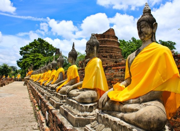 Wat Yai Chai Mongkol, slava drevnog kraljevstva