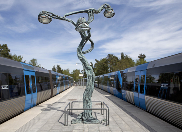 Umetnost u stokholmskom metrou