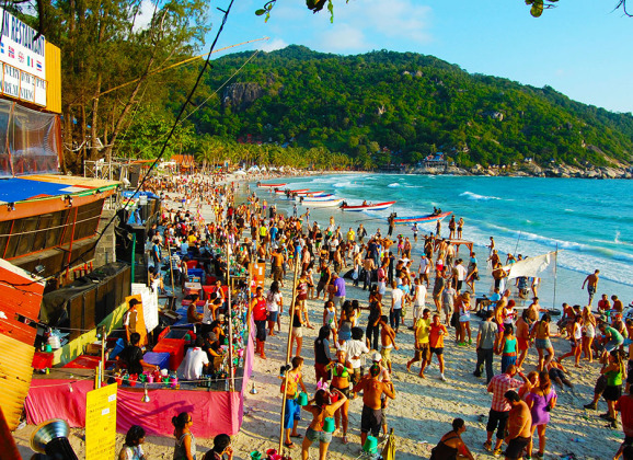 Full Moon Party, Ko Pangan