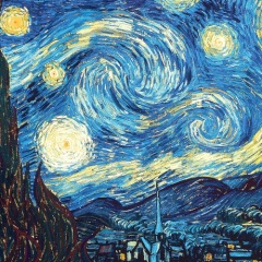 Svetleća staza u Holandiji, u čast Van Goga