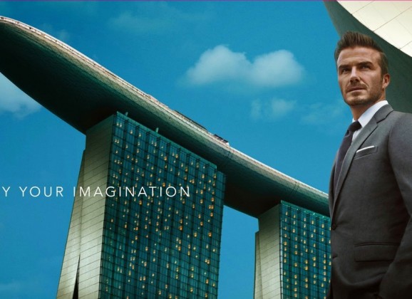 Marina Bay Sands očima Dejvida Bekama