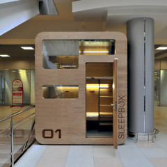Airport Sleepbox, kada vam se prispava na aerodromu
