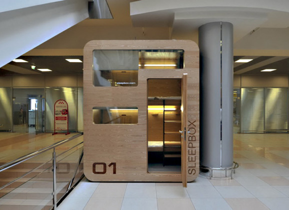 Airport Sleepbox, kada vam se prispava na aerodromu