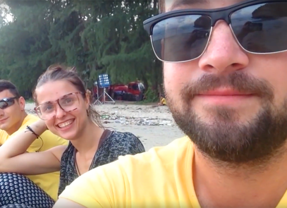19 Snimanje filma i grad Čumpon