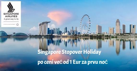 Singapore Stopover Holiday – smeštaj za 1 euro!