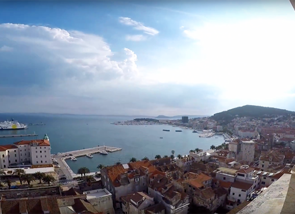 Pogled na Split