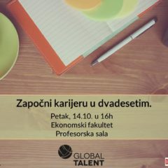 Započeti karijeru u dvadesetim