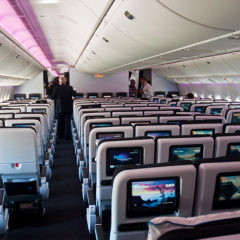 Poboljšanje srednjeg sedišta u avionu