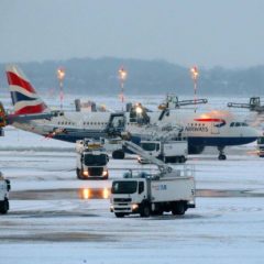 Prvo nevreme ove zime izazvalo haos u avio saobraćaju