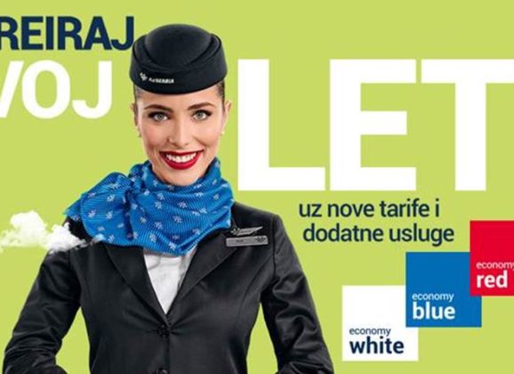 Air Serbia od sada naplaćuje i izbor sedišta!