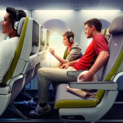 Avionsko sedište koje se samo čisti