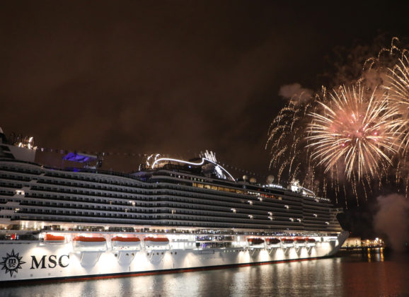 Novi kruzer MSC Seaview zaplovio iz Đenove