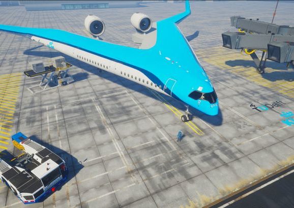 KLM otkrio dizajn nove letelice u obliku slova V
