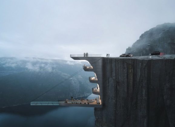 Zastrašujući i spektakularni hotel u Norveškoj