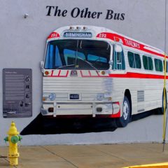 Greyhound bus station – simbol ljudskih prava