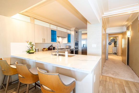 Svaki apartman u Espacio hotelu ima modernu kuhinju