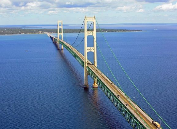 Mighty Mac – najduži viseći most na Zapadu