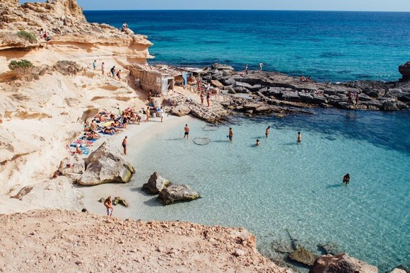 Idilične plaže na Ibici