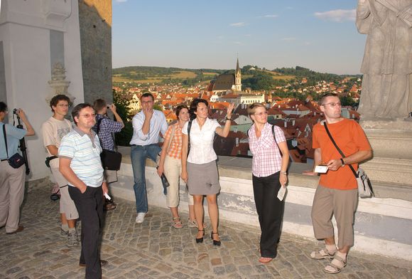 Češki Krumlov je dovoljno mali da ga možete upoznati pešice
