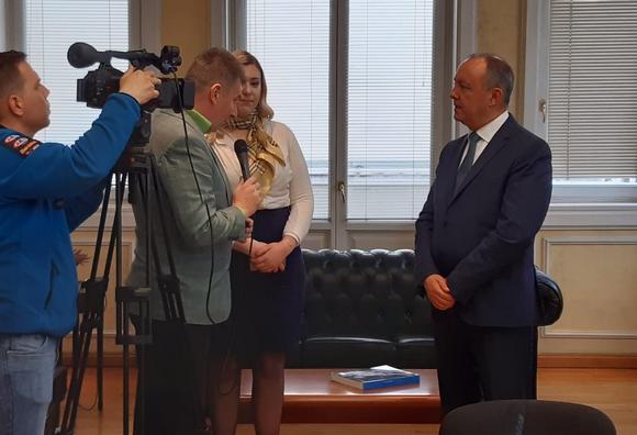 Ambasador Grcke na konferenciji za novinare