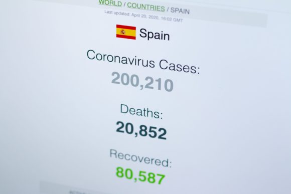 Spanija ima veliki broj zarazenih