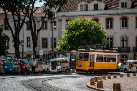 Lisabon i tramvaj 28