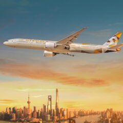 Etihad Airways obnavlja letove ka Šangaju od 27. jula