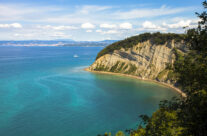 Panorama obale Slovenije